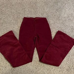 Corduroy bell bottom pants